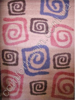 Килим Shaggy 5b 116 rose